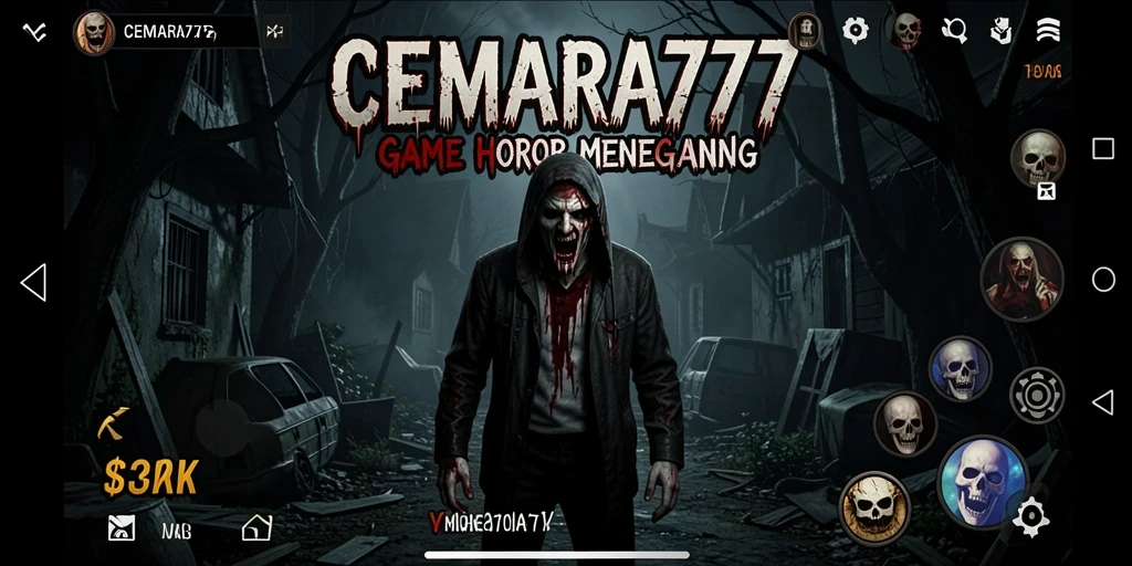 Gameplay CEMARA777 yang menegangkan saat menjelajahi rumah angker.