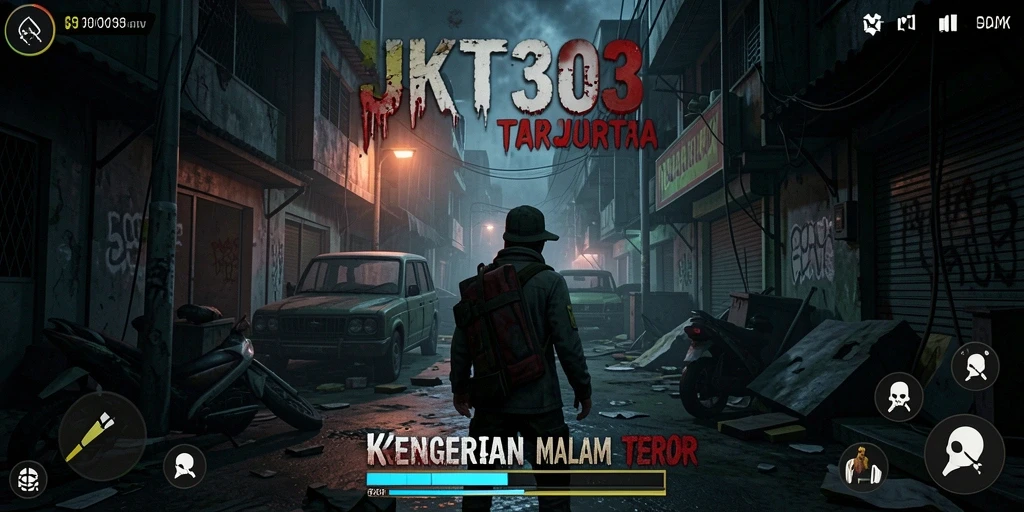 Tampilan gameplay JKT303 yang mencekam dan menakutkan.