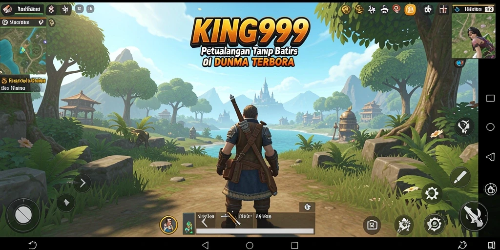 Tangkapan layar KING999 menampilkan petualangan seru dalam dunia terbuka.