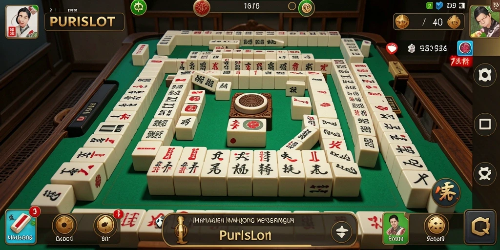 Tampilan gameplay PURISLOT yang seru dan interaktif.