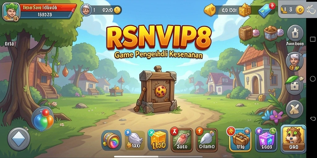 Tampilan gameplay <strong>RSNVIP8</strong> yang menarik dan santai.