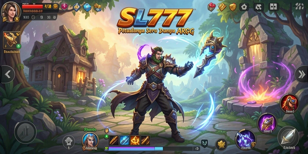 Tangkapan layar menampilkan aksi seru dalam pertempuran ARPG.